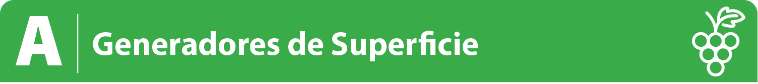 Generadores de Superficie Generadores de Superficie